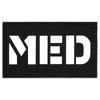PETAC GEAR MED Medical Tactical Fastener Patch Hook-Fastener Backing 3.5x2,