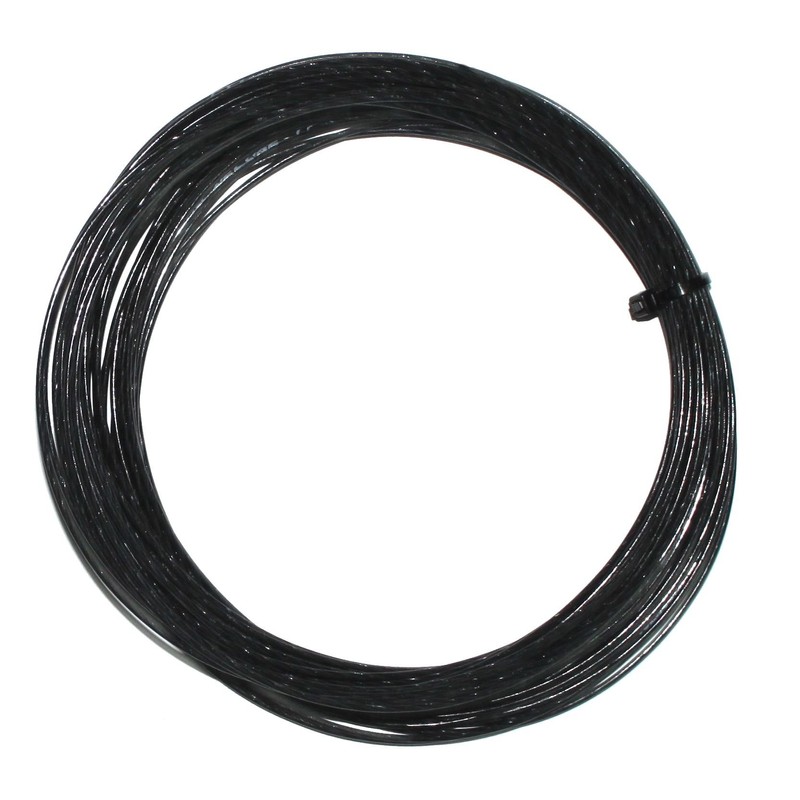 Python Atlas Deluxe Racquetball String (Black,17g) (42 ft.)