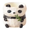 K-E I GREENHOUSE 3770-A Mini Mini Resin Pot Panda, 1