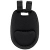 ZETT BLM8A Baseball Hard/Soft Softball Throat Guard, Black
