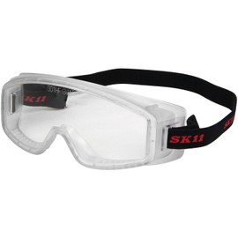 SK11 Safety Small Goggles, Clear, Hard Coated, Anti-Fog Lens, UV Protection, JIS Standard DG-28