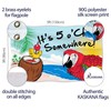 It's 5 O'Clock Somewhere Flag - Funny Flag - Double