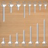 SWTYExt Wood Screws Torx Screws 5 x 12 mm, Pack