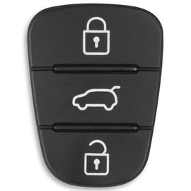 Car Key Keypad 3 Buttons Compatible with Kia Hyundai i10 i20 i30 ix20 ix35 Ceed Soul Venga Sportage