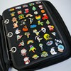 miiinaps Black 6 Binder Enamel Pin Display Bag,Pin Books For