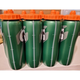 Gatorade 32 Oz Contour Squeeze Sport Water Bottle Workout Fitness LOT of 9 - NEW