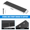 Eegoowa 4-Pack Countertop Support Brackets Hidden Countertop Support 0.25" Thick