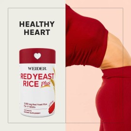 Red Yeast Rice Plus 1200mg Contra Colesterol (120 Tabletas) Sabor S/n
