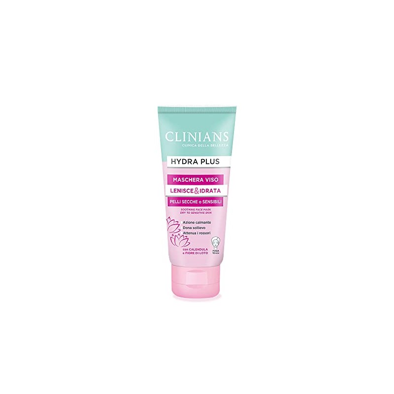 Clinians Hydra Plus Face Mask Soothes & Moisturises for Dry