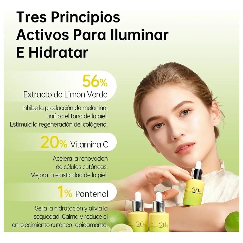 Anua Sérum Vitamina C 20 Limón Verde Antimanchas 20g