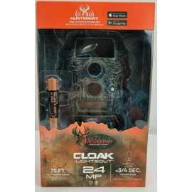 Wildgame Innovations Cloak 24mp Lights Out Camo Game Hunting Camera K24B20W26-21
