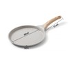 Bobikuke Non-Stick Crepe Pan, Cast Aluminium Pancake Pan 20 cm,