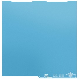 BIQU CryoGrip Pro Frostbite Build Plate for Any-Cubic Kobra 3 3D Printer, Cold Plate, Room Temperature Printing, Double-Sided Textured Sheet, 250x250mm, 1 Piece