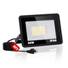 NEWREACH 30W LED Flood Light Outdoor, IP66 Waterproof 5000K Daylight