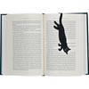 Curious Cat 'Hanging' Metal Bookmark (Book Hugger series)