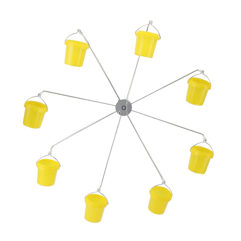 Ferris Wheel Bird Feeder Dynamic Design Endless Fun Outdoor Hanging