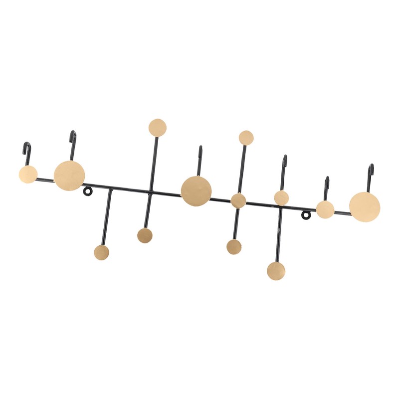 Wall Mounted Coat Rack Clothes Organizer Hooks Hanger for Hat