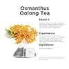 NESTLADY Osmanthus oolong tea, Osmanthus tea, Loose leaf tea, Osmanthus