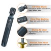 sourcing map 2pcs T40 Torx Screwdriver Bit 1/4" Hex Shank