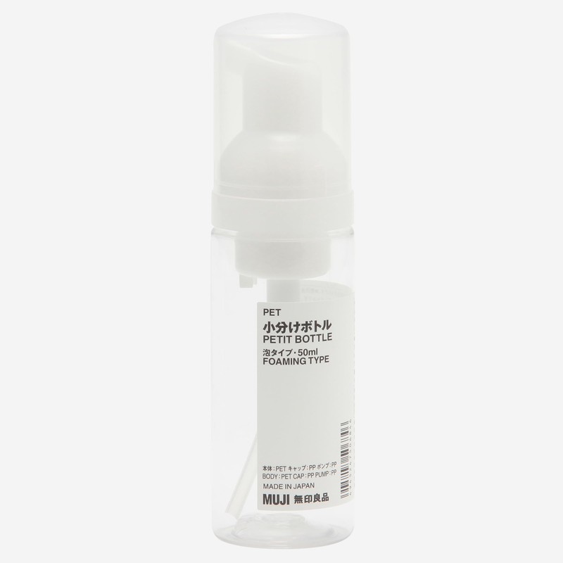 MUJI 無印良品 PET Small Portion Bottle - Foam Type -