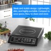 BOOROS Portable Induction Cooktop 1800W Induction Hot Plates for Countertop,9.6-Inch