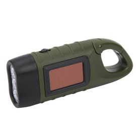 Multifunction Solar Hand Crank Flashlight Emergency LED Portable Torch for Climbing Camping