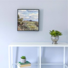 Leinwand zum Bemalen - 10 Stück Kleine Leinwände 15x15cm Vorgespanntes Canvas - Weiß Reine Baumwolle Leinwand - für Ölgemäldepigmente Skizzieren Propylen und Wasserfarben