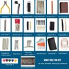 Tuperoymse 67PCS Guitar Tool Kit for Set Up,Intonation Adjustment and
