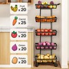 Fruit Basket Kitchen Pantry Organizers and Storage - 5 Tier