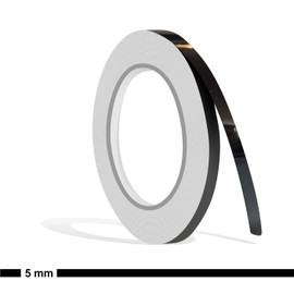 Decorative Braid 10 m White Black 5 mm Car Boat Jetski Model Building Vinyl Decorative Stripes