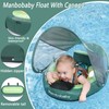 Upgread Mambobaby Float with UPF 50+ Sun Protection Canopy Big