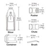 Vegetable Slicer Kitchen Adjustable Thickness 0.1-8mm Professional Vegetable Slicer Potato