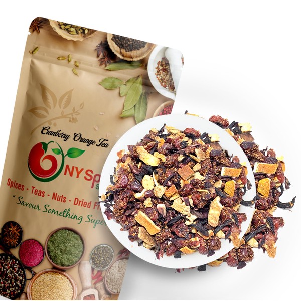 NY SPICE SHOP Herbal Cranberry Orange Tea – 8 Oz.