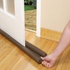 2 Pack Double Sided Door Draft Excluder Draught Insulator Strip