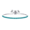 Philip Jones December Birthstone Friendship Bracelet with Blue Topaz Zircondia®