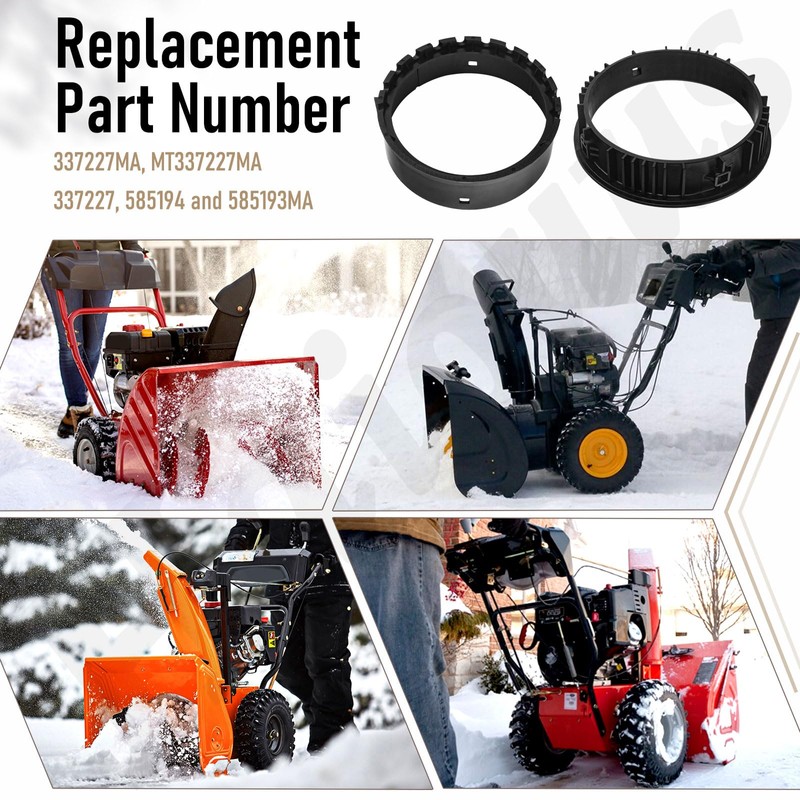 Haiouus 337227MA 585193MA Inner & Outer Retainer Ring Compatible with