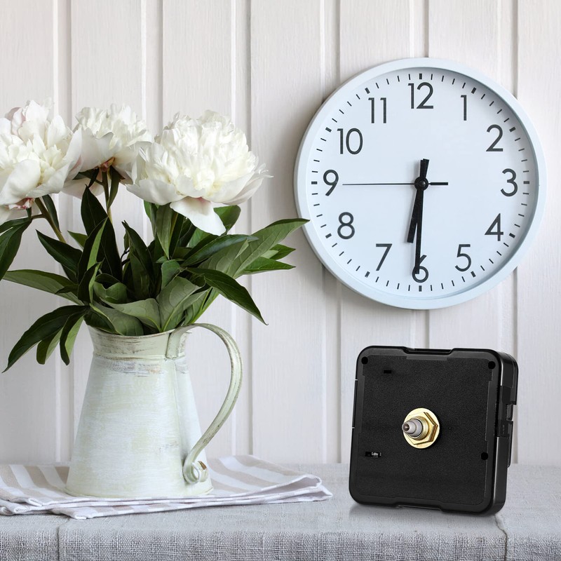 Baluue Clock Mechanism Kit Quartz Wall Clock Movement Mechanisms 5.6x5.6cm/2.2"