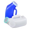 2Pcs Orinal para Hombre 1200ml, Orinal Portátil, Orinal a Prueba
