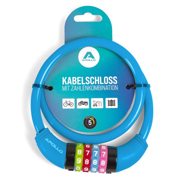 Apollo Children's Bicycle Lock - Also for Scooters and Balance
