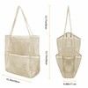 lifwimner Mesh Beach Tote Bag with Inner Pocket Womens Sandproof