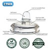 Sippy Spout Nipples for Comotomo (original and Gen 2), Mason