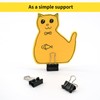 Ykimok 48Pcs Mini Binder Clips, 0.5 inch(13mm), Paper Clamps Micro