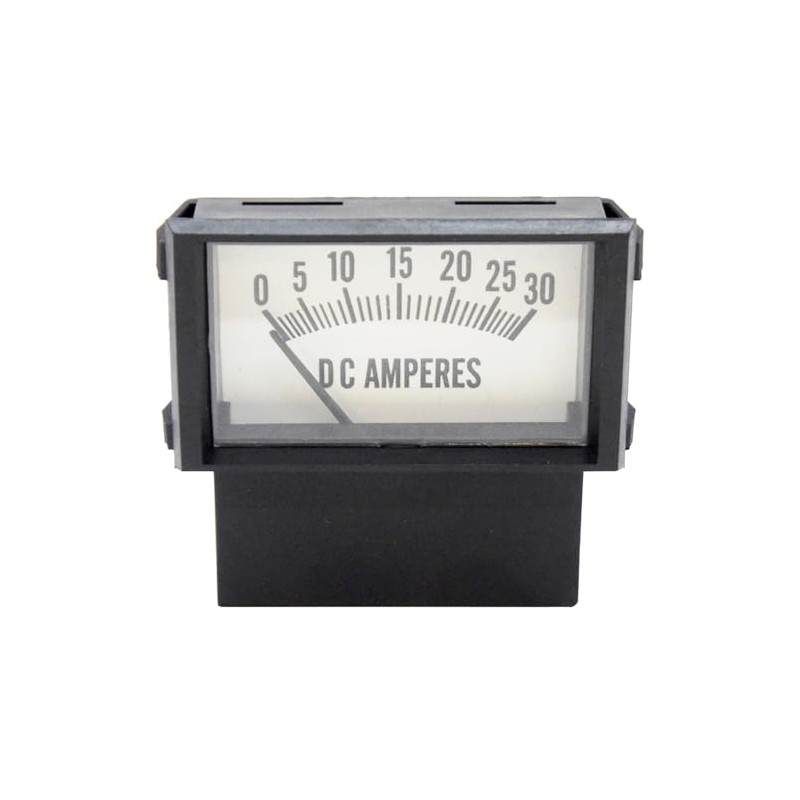 30 Amp Meter for Battery Chargers, Snap-in Mount (PR18-30)