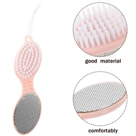 KOMBIUDA Multi-use Foot Care Tool Callus Remover Scrubber for Dead Skin Durable Foot File for Cracked Heels Comfortable Handle for Easy Pedicure at Home