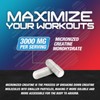 SILVERONYX Creatine Monohydrate Capsules 3000mg ?Micronized Creatine Supplement for Strength,