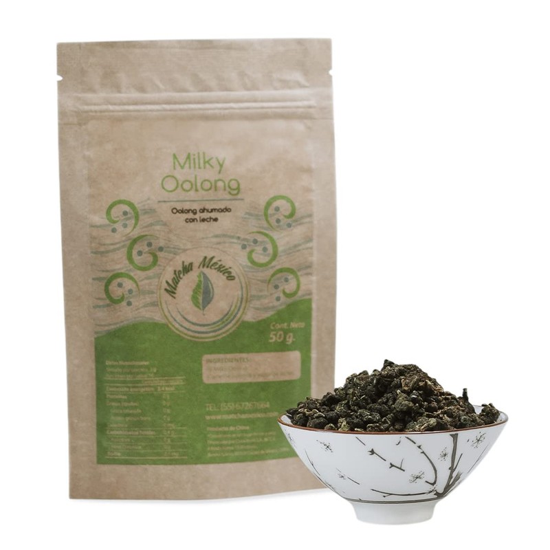 Té Oolong Milky: Azúl u Oolong Hecho Verde Fermentado con