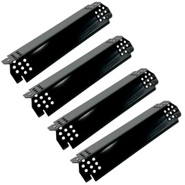 Direct Store DP148 4pk Heat Plates for Nexgrill 720-0830H, 720-0864, 720-0864M Gas Grill, Porcelain Steel Grill Heat Shield Tent, Burner Cover, Flame Tamer for Home Depot Nexgrill 4 Burner 720-0830H