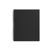 TRU RED Large Soft Cover Ruled Notebook, Black