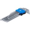 BGS 9799 Allen Key Set, 13 Pieces, Extra Long, Hexagon