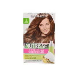 2 Pack- Garnier Nutrisse Nourishing Color Foam #6 Light Brown